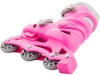 Ковзани роликові розсувні дитячі Reaction Kid's inline skates of extension-type RC15GX2 рожевий - Фото №5