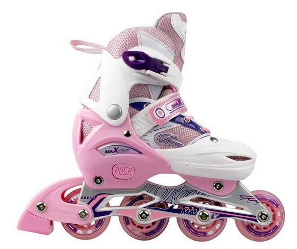 

Коньки роликовые MaxCity Rover Pink, Розовый