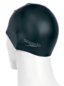 Шапочка для плавания Speedo Silc Moud Cap AU Black - Фото №2