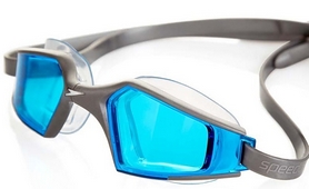 Очки для плавания Speedo Aquapulse Max 2 Goggles Au Silver/Blue - Фото №3