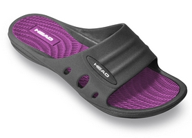 Тапочки для бассейна женские Head Loop черно-фиолетовые