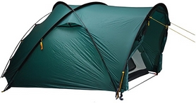 Палатка трехместная Wechsel Halos 3 Zero-G -зеленая + коврик Mola, 3 шт (922077) - Фото №3