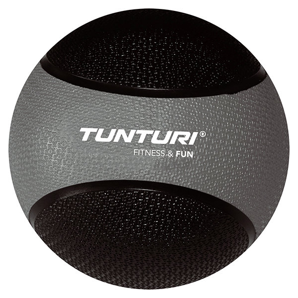 

Распродажа*! Медбол резиновый Tunturi Medicine Ball 5 кг, Серый