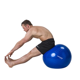 Мяч для фитнеса (фитбол) Tunturi Gymball 90 см синий - Фото №5