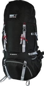 Рюкзак туристический High Peak Sherpa 55+10 черный