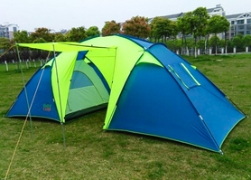 Палатка шестиместная GreenCamp 1002 - уцененная*