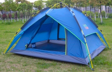 Палатка трехместная GreenCamp 1831