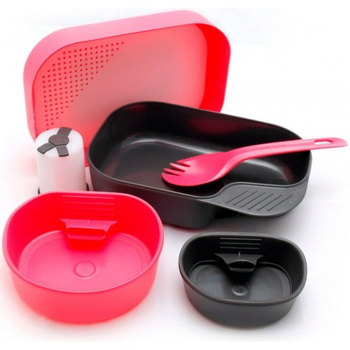 

Набор посуды Wildo Camp-A-Box Complete pink W10269, Розовый