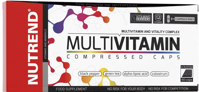 

Витамины Nutrend Multivitamin Compressed Caps 60 caps