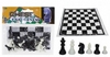 Фігури для шахів і ігрове полотно IG-3103-Plast-Shahm