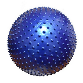 М'яч для фітнесу (фітбол) масажний 65 см Rising Massage Gymball