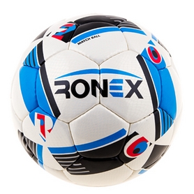 Мяч футбольный Ronex Cordly Snake синий/черный