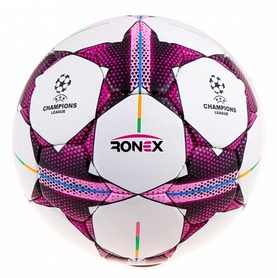 Мяч футбольный Ronex DXN (Finale) Pink/Black