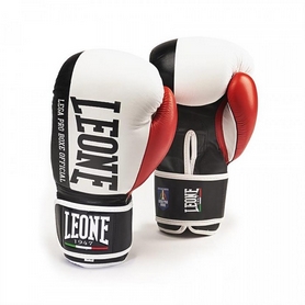 Перчатки боксерские Leone Contender White