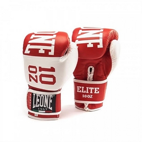 Перчатки боксерские Leone Elite Red