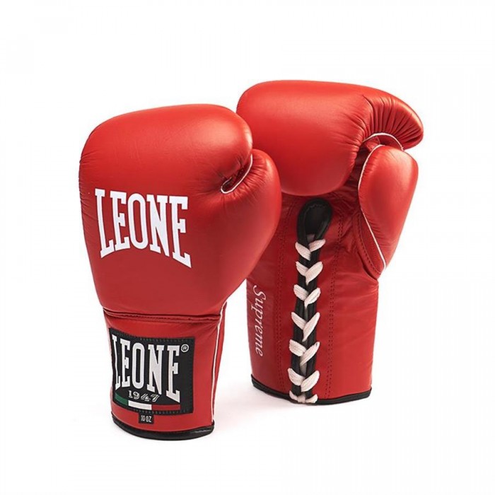 

Перчатки боксерские Leone Supreme Red, Красный