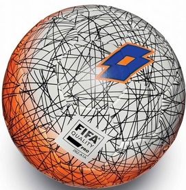 Мяч футбольный Lotto Ball FB100 LZG 5 S4052 White/Blue Shiver – 5