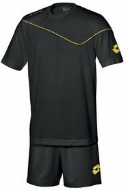 Форма футбольная детская (шорты, футболка) Lotto Кit Sigma JR Q2821 Black