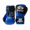 Перчатки боксерские Thai Professional BG7 TPBG7-BK-BL черно-синие - Фото №2