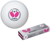 Набор мячей для настольного тенниса Butterfly G40+ Plastic 3* (12 шт, белый)