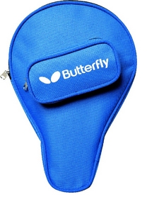 Чехол для одной ракетки Butterfly Pro-Case овальный синий BPC-1-O-Bl