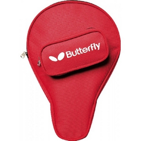 Чохол для однієї ракетки Butterfly Pro-Case овальний червоний BPC-1-OR