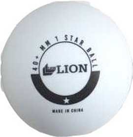 Набор мячей для настольного тенниса Lion 40+ 1*(144 шт.) - Фото №2