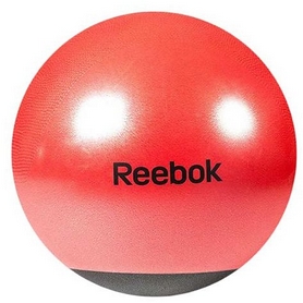 Мяч для фитнеса (фитбол) 65 см Reebok красный с черным