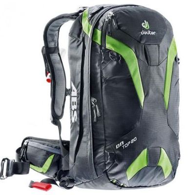 

Рюкзак спортивный Deuter On Top ABS 20 л black-kiwi, Зеленый