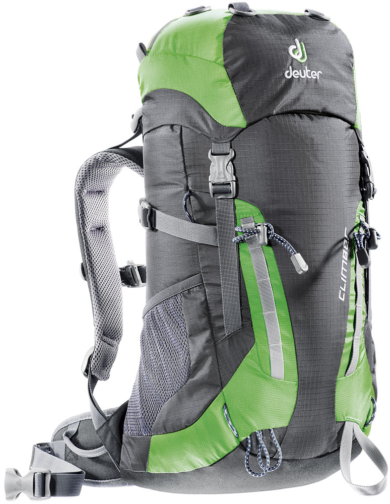 

Рюкзак детский туристический Deuter Climber 22 л anthracite-spring, Зеленый