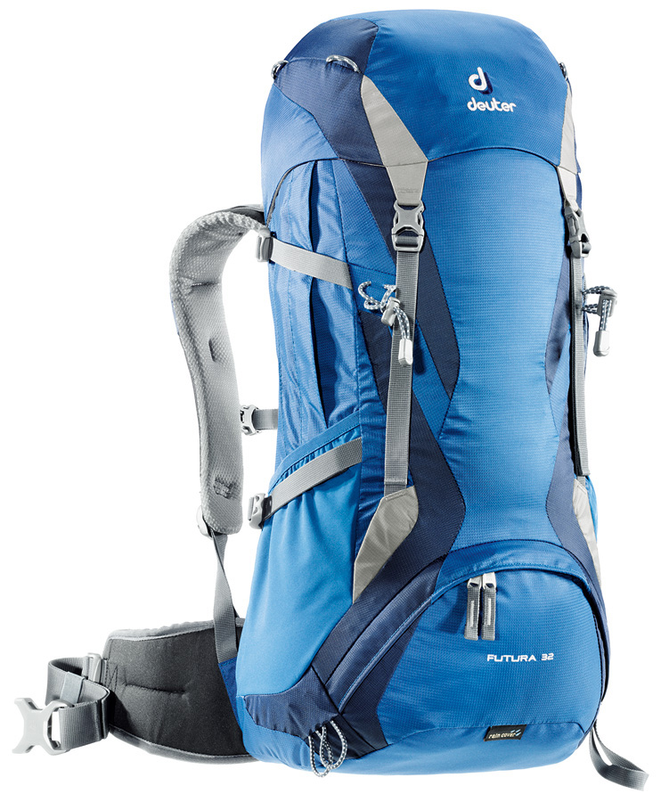 

Рюкзак туристический Deuter Futura 32 л steel-navy, Синий