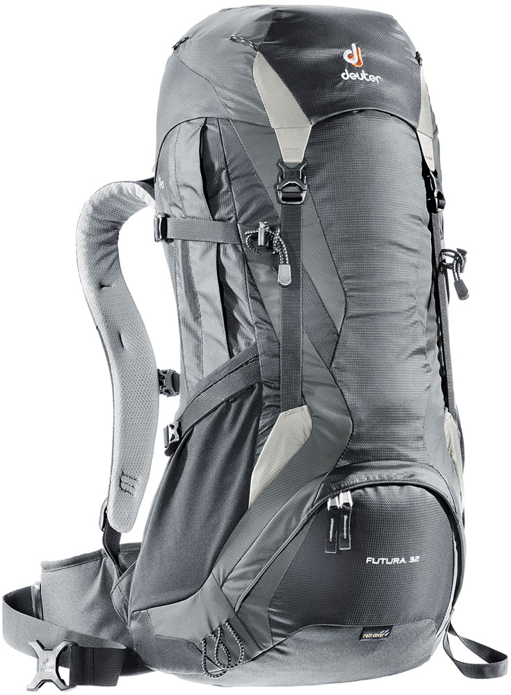 

Рюкзак туристический Deuter Futura 32 л black-granite, Черный