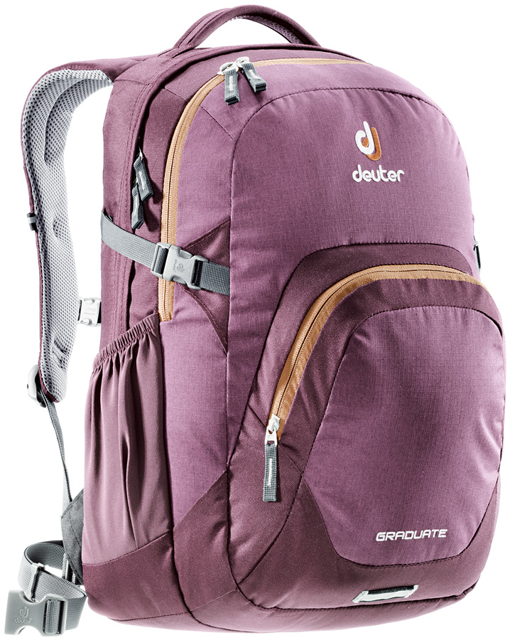 

Рюкзак городской Deuter Graduate 28 л aubergine-lion, Бордовый