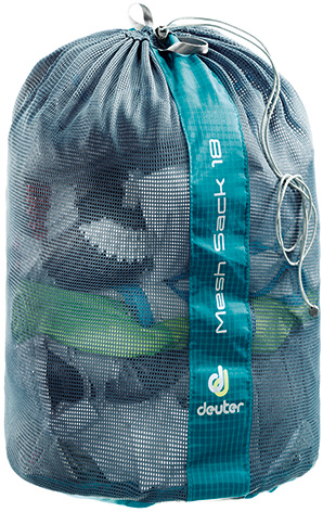 

Мешок-чехол Deuter Mesh Sack 18 л petrol, Бирюзовый