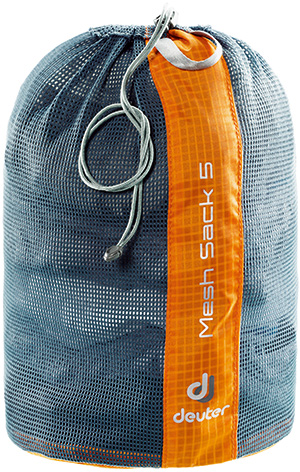 

Мешок-чехол Deuter Mesh Sack 5 л mandarine, Оранжевый