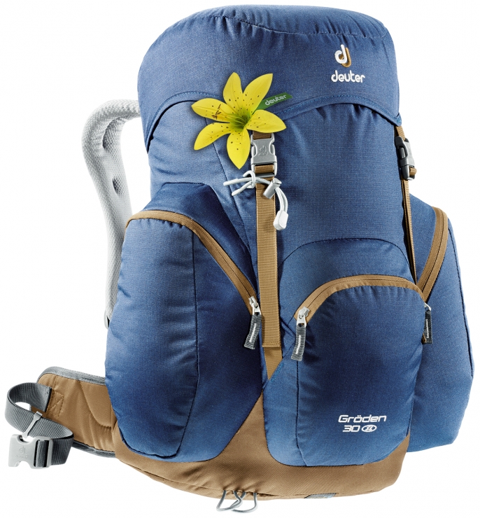

Рюкзак туристический Deuter Groden 30 л SL midnight-lion, Темно-синий