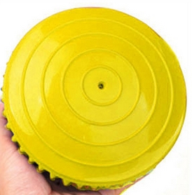 Півсфера масажна Pro Supra Balance Kit - жорстка, жовта - Фото №2
