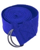 Ремень для йоги Pro Supra (183 см x 3,8 см) синий
