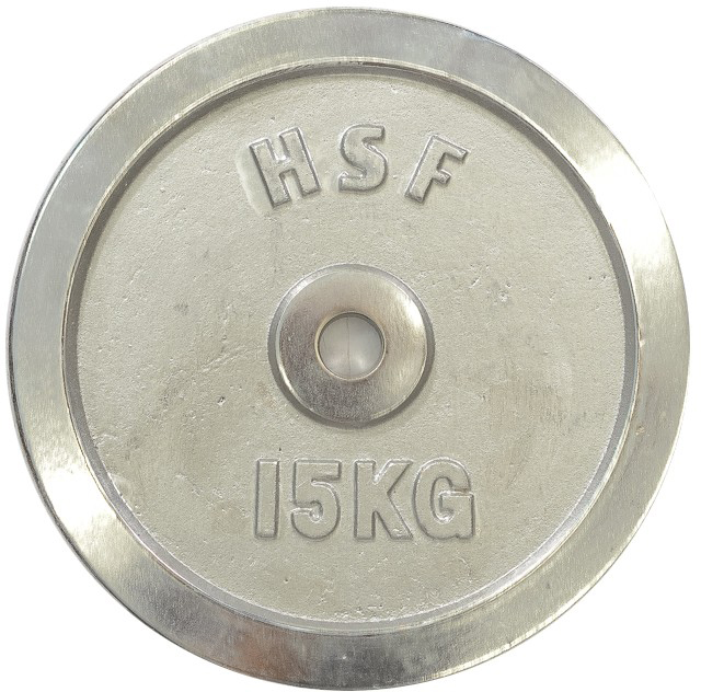 

Диск хромированный HouseFit 15 кг DB C102-15 - 30 мм