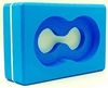 Йога-блок с отверстием Pro Supra FI-5163 синий