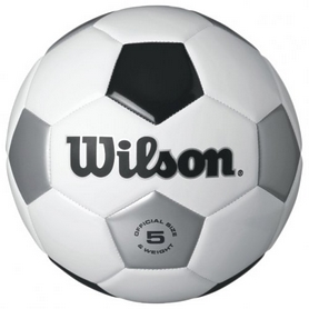 Мяч футбольный Wilson Traditional Wh/Bl/SI SZ5 SS16