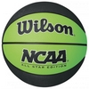 Мини-мячик баскетбольный Wilson NCAA Mini Basketball SS16 Black-Green №3