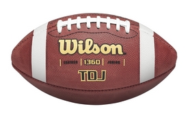 М'яч для американського футболу Wilson TDJ Official JR Football SS16 Brown