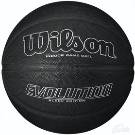 Мяч баскетбольный Wilson Evolution Basketball SS16 Black №7