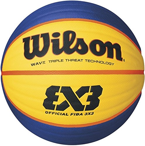 

Мяч баскетбольный Wilson Fiba 3X3 Game Basketball SS16 Yellow-Blue №6, Желтый