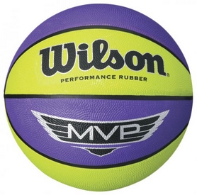 М'яч баскетбольний Wilson MVP Basketball PR / LI SZ7 SS16 Purple-Green №7