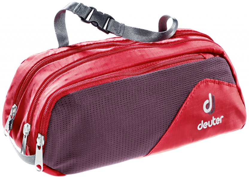 

Косметичка Deuter Wash Bag Tour II fire-aubergine, Красный