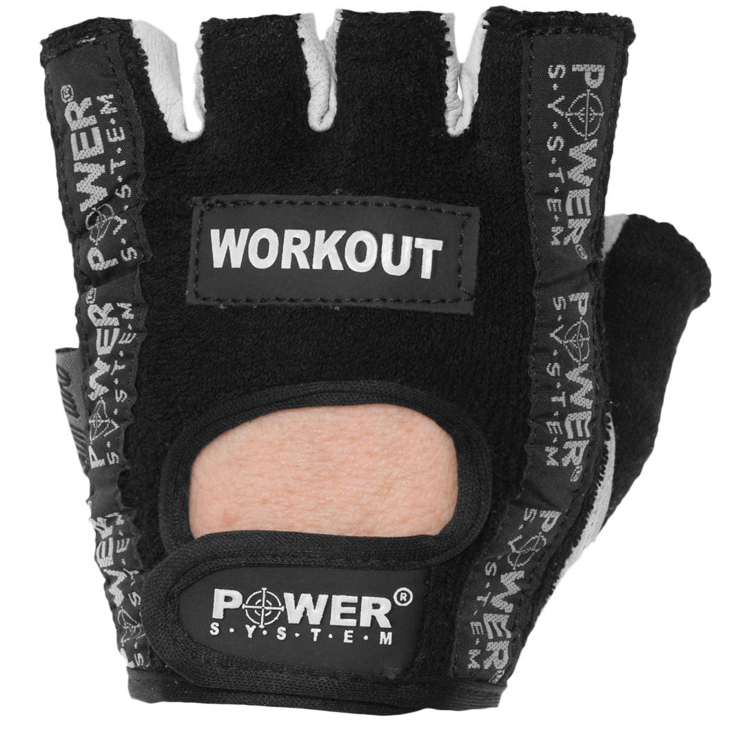 

Перчатки для фитнеса Power System Workout PS-2200 Black - 2XL, Черный