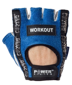 Перчатки для фитнеса Power System Workout PS-2200 Blue