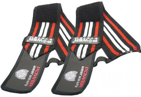 

Бинты для жима Power System Wrist Wraps PS-3500 красные, Красный